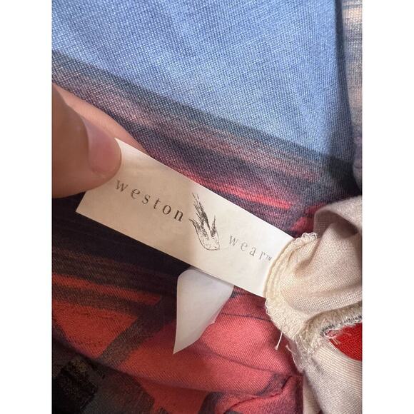 Weston Wear Top Size MED Anthropologie Boehmian Sparrow - Picture 4 of 6